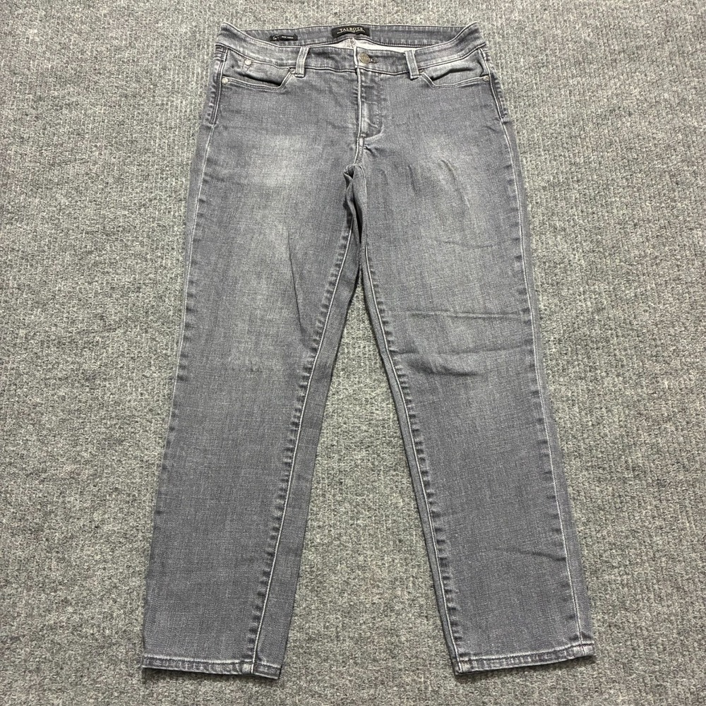 Talbots Flawless Five Pockets Slim Ankle Jeans Womens Petite Size 6P Low Rise